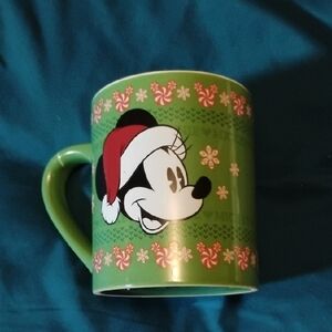 Green Mickey Mouse Holiday Mug